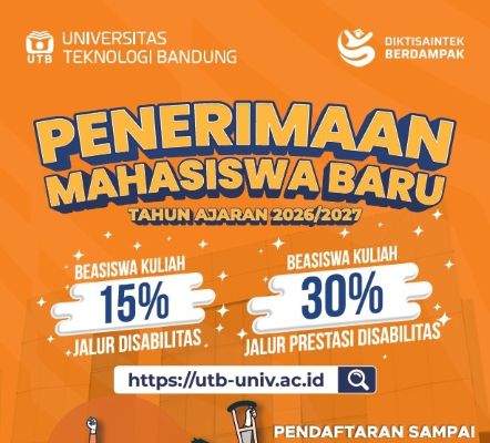 PENERIMAAN MAHASISWA BARU DISABILITAS DI UTB