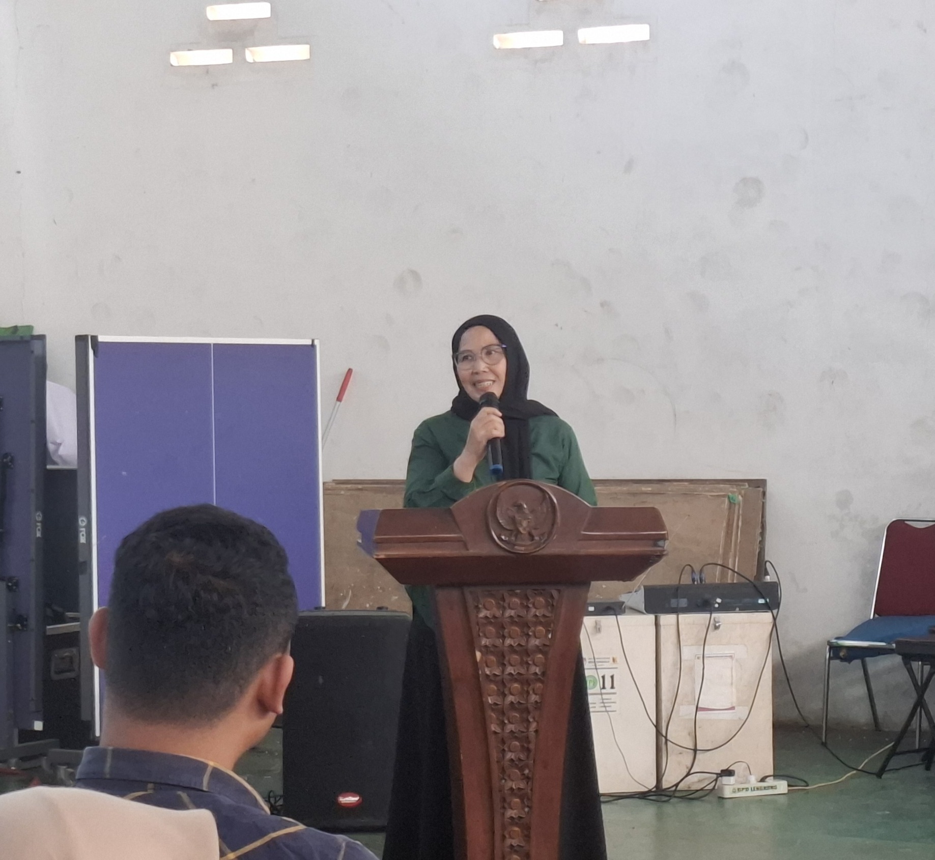 HADIRI UNDANGAN KND - DREAMWORK DESA LENGKONG DALAM RANGKA PEMBERIAN PENGHARGAAN PERAN AKTIF TERHADAP ISU DISABILITAS